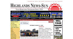 Desktop Screenshot of newssun.com